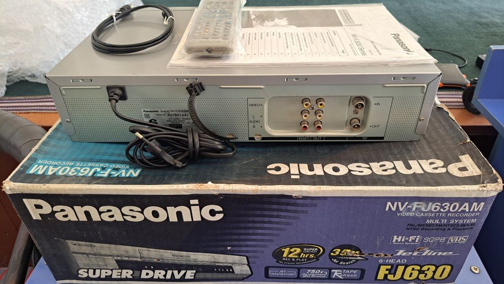 Panasonic NV-FJ630 янги видео магнитафон