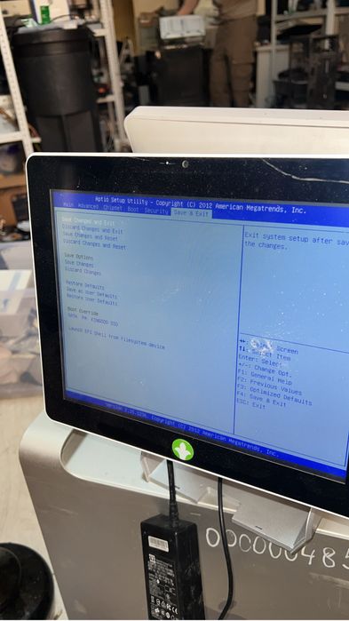 Сенсорный кассовый терминал