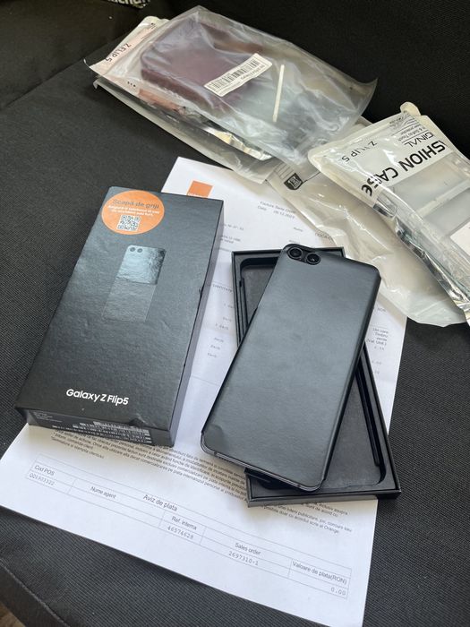 Samsung Flip 5 5G 512GB Black Dual Sim Impecabil