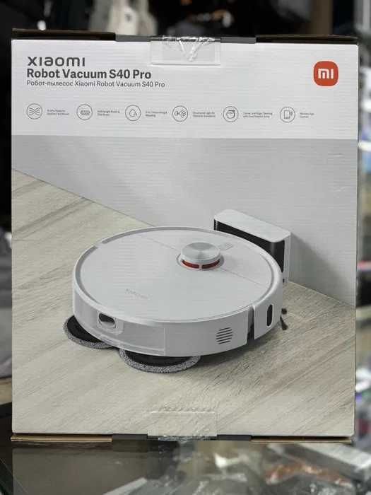 Робот-пылесос Xiaomi S40 Pro — мощная уборка, сухая и влажная, отлично