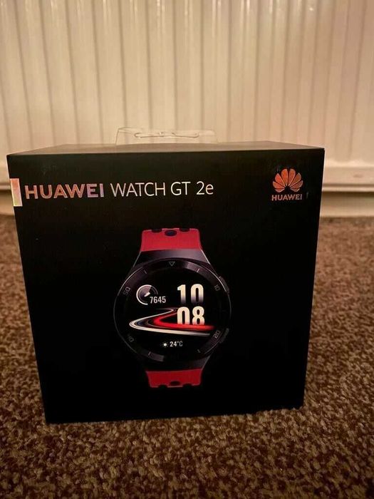 Smartwatch HUAWEI Watch GT 2e 46mm Lava Red curea rosie Nou Sigilat