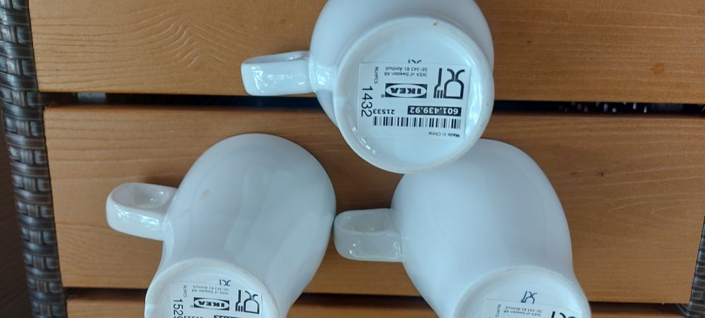 Căni de ceai din porțelan Ikea