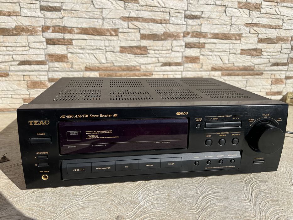 Receiver Stereo TEAC AG-680 AM/FM – Amplificator Hi-Fi Clasic