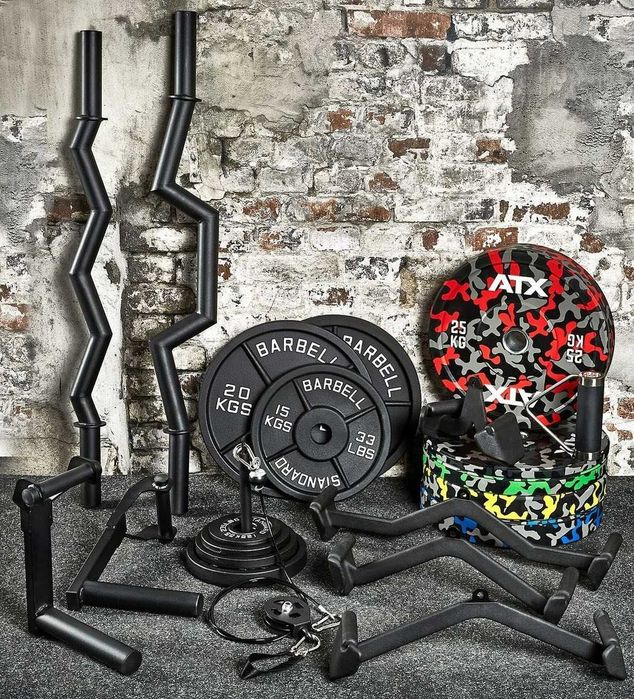 Олимпийски Удебелен Крив Лост SZ Fat Bar - 115 см