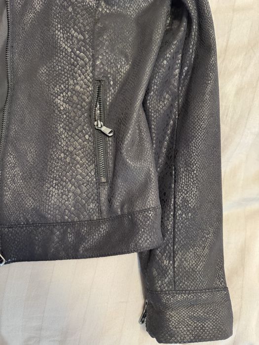 Geaca piele Promod marimea   xs / s