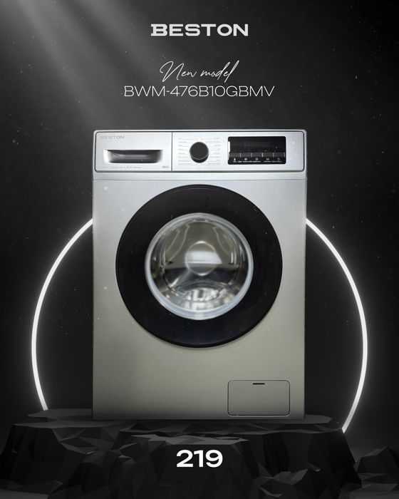 Kir yuvish mashinasi Beston 8 kg invertor