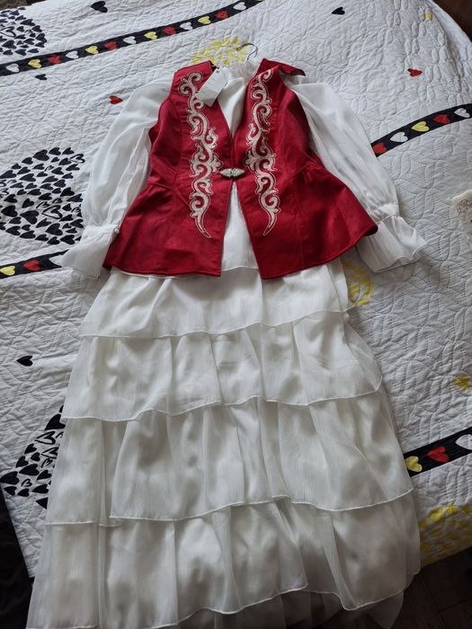 Платье на кыз  узату, можно как национальное одеть