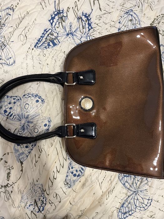 Geanta Epica caramizie din lac