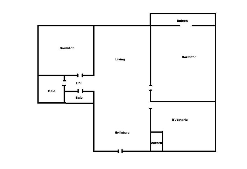 Apartament 3 camere Aleea Toamnei
