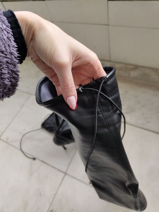 Чизми от изкуствена кожа