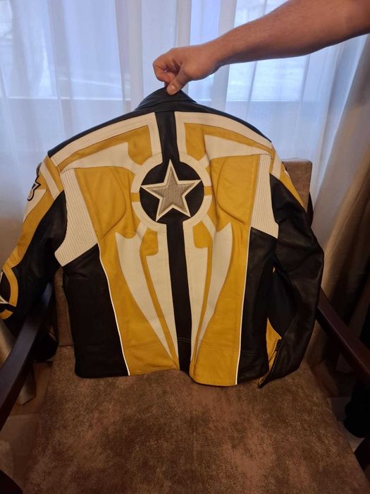 Кожено мото яке телешки бокс