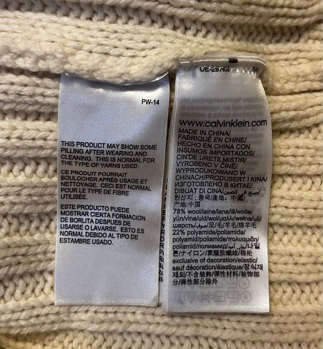 Pulover barbati din lana Calvin Klein L