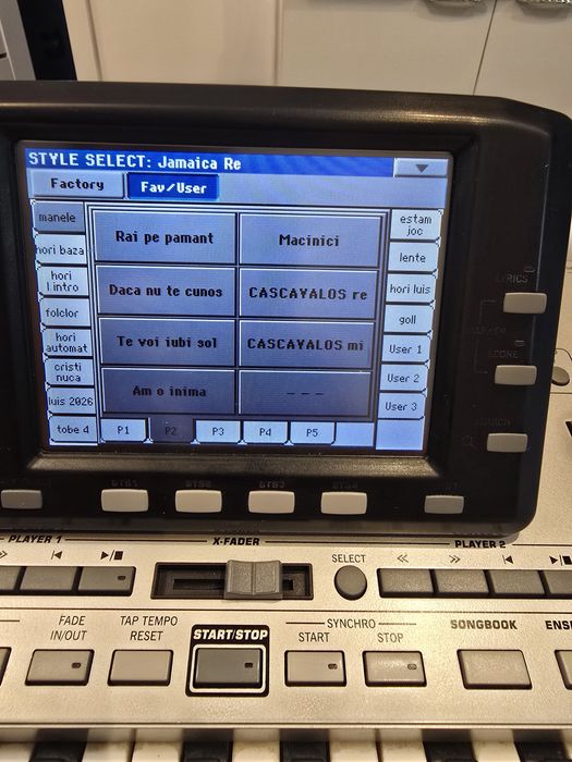 Set korg pa3 mem 256 /pa600 96 mb/pa800256 pa300 32 mb/Automat introdu