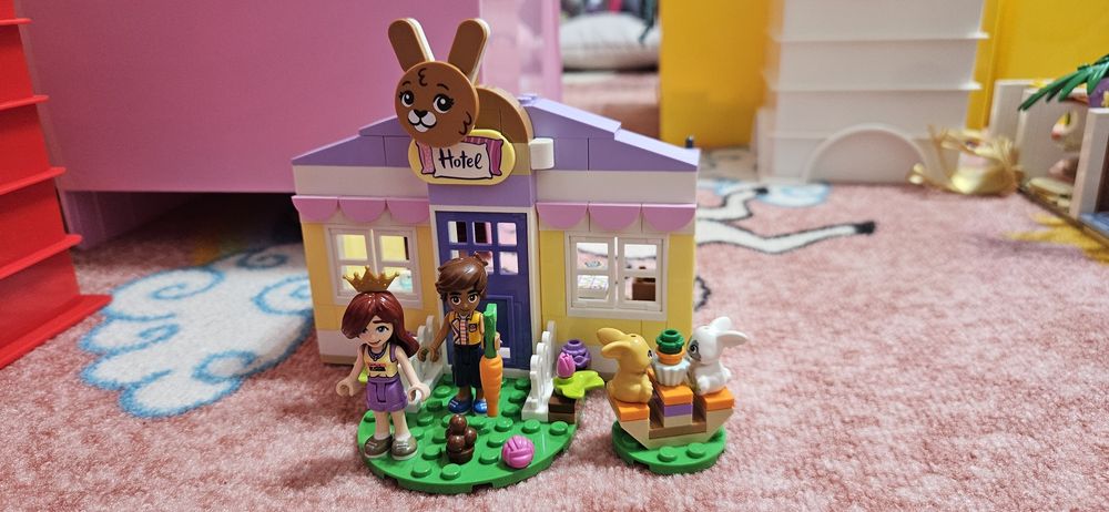 Lego Friends - Hotel pentru Iepurasi 5+