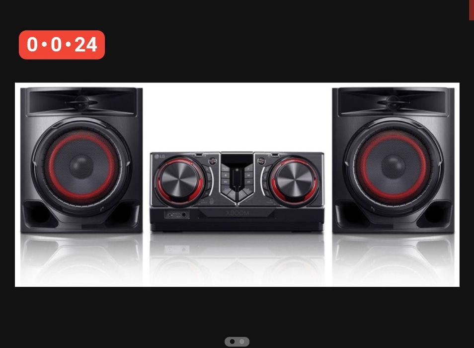 LG XBOOM CJ 44 audio
