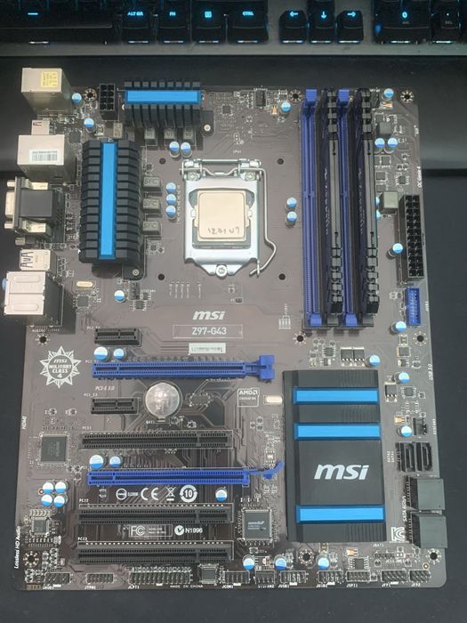 Xeon E3-1271 v3 + MSI Z97-G43 + 16GB DDR3 Kit