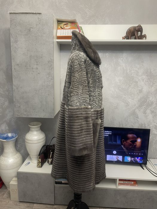 Норковая шуба, каракульча, Европа, 48-52