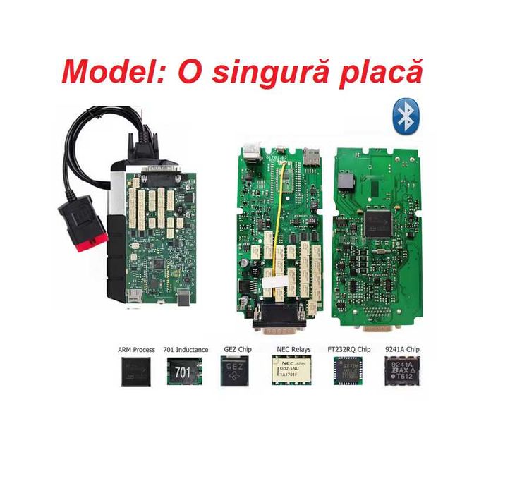 DELPHI PRO+ 2026 Hight Quality cu O SINGURA PLACA Firmware: 4901