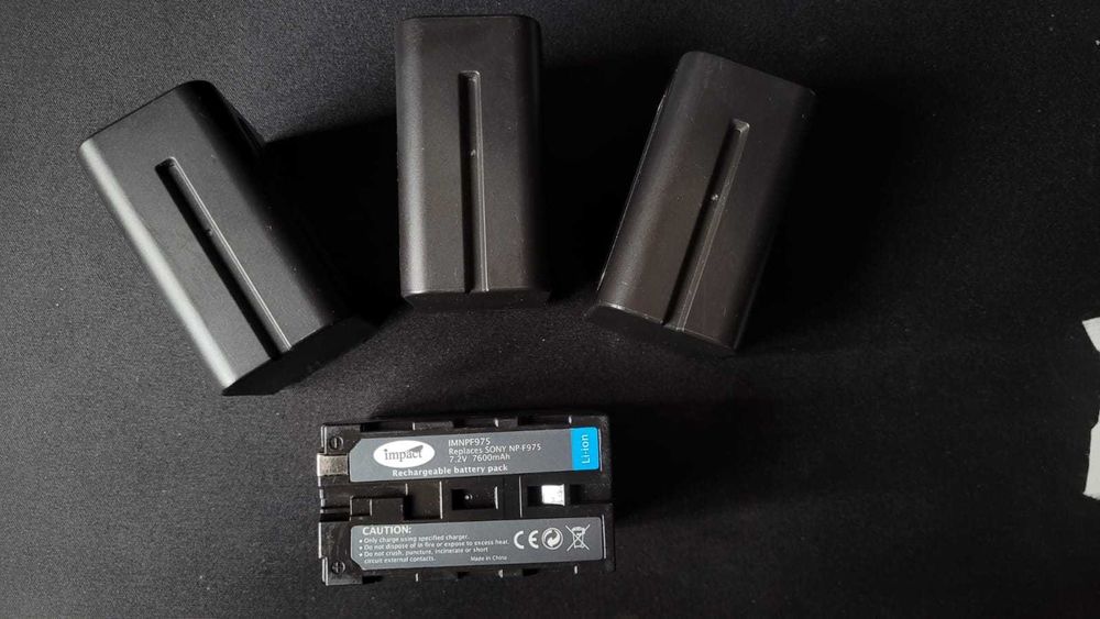 Baterii 4 IMNP975 7600mAh 7.2V/12V (Replaces SONY NP-F975) Camera Video/Photo