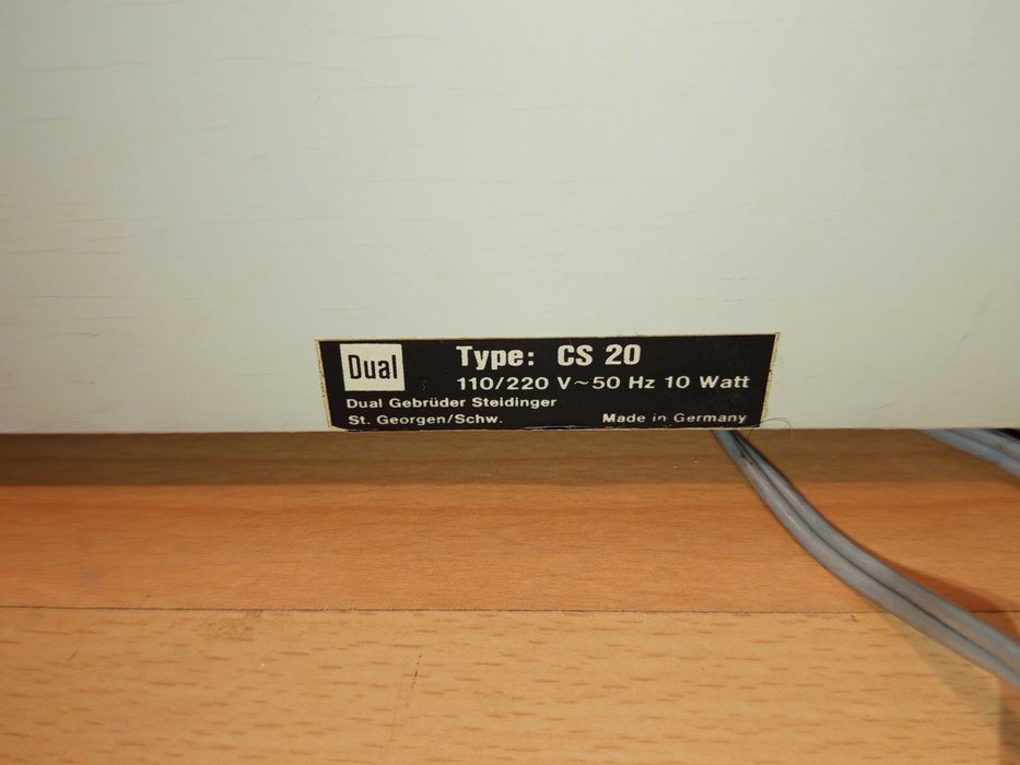 Ретро грамофонно шаси Dual 1215