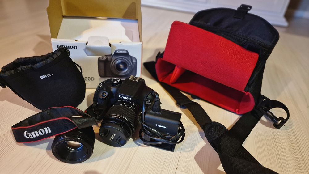 Canon EOS 4000D folosit doar in domeniul de frizerie