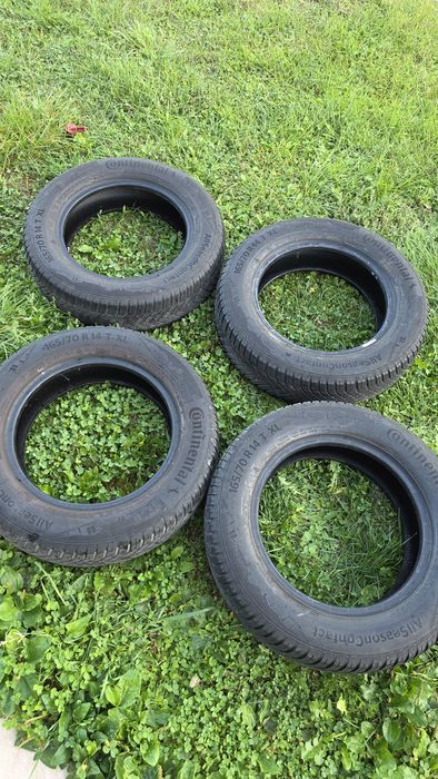 4 бр. Continental AllSeasonContact 165/70 R14 – Всесезонни – 10 €/бр.