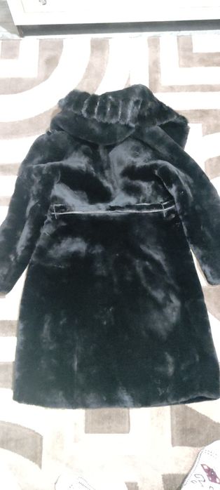 Шуба короткая кролик