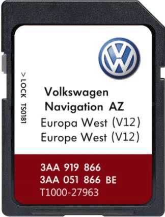 Ъпдейт на карти VW-Seat-Skoda East Europe(V12) RNS315,RNS310 и RNS 510
