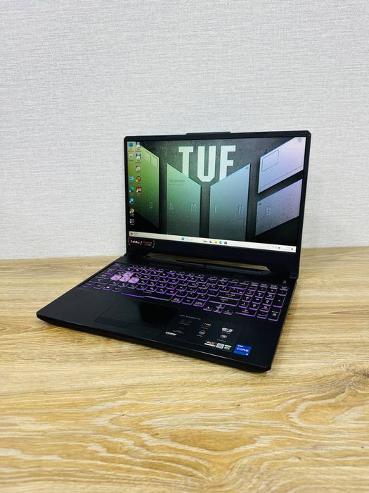 ASUS TUF Core i5-11Gen+RTX3050 Премиум Игровой ноутбук с Гарантией