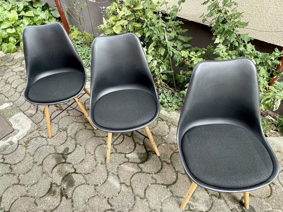 3 Scaune tip scoica - JYSK