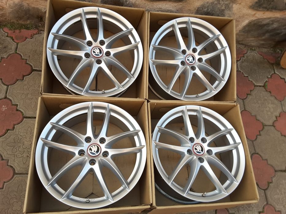 jante aliaj 18; 5x112; Skoda Kodiaq, Karoq, Octavia 3, 4