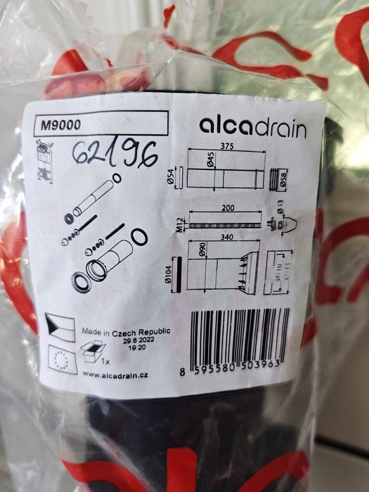 Комплект за монтаж на конзолна тоалетна чиния Alca drain