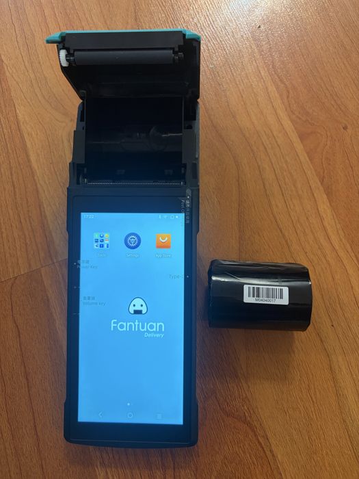 Vând SUNMI V2, POS mobil compact și practic, cu imprimantă termică integrată