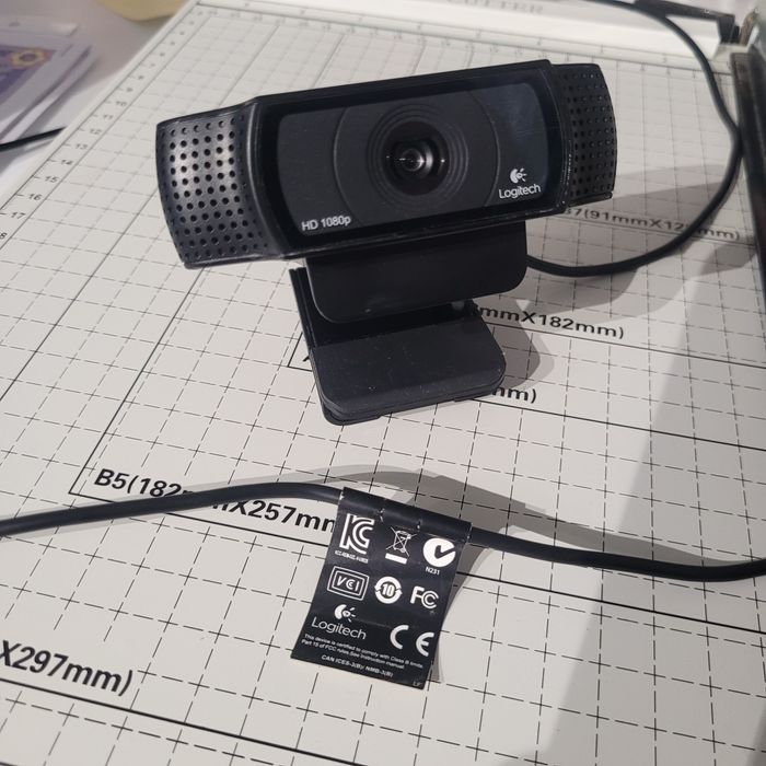 Camera web Logitech HD Pro C920, Full HD, Negru