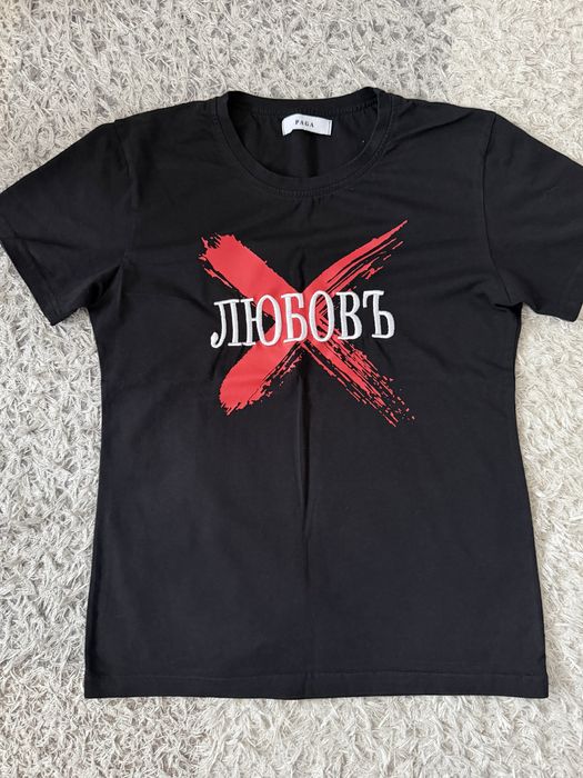 Дамска тениска ЛЮБОВЬ/Paga