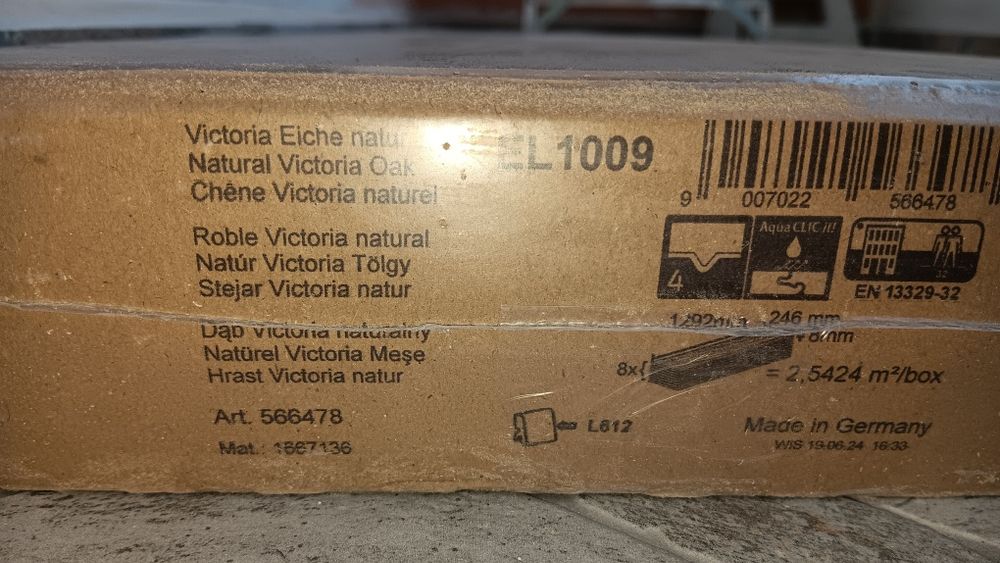 Ламиниран паркет Egger Aqua EL 1009 2.54 кв.метра.