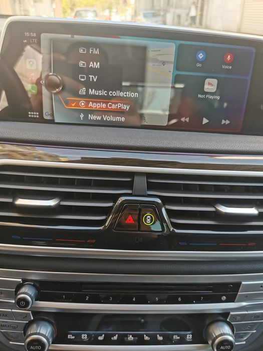 Активиране на Apple CarPlay BMW G05 G11 G12 G30 G31 F15 F16 F30 X5 X6