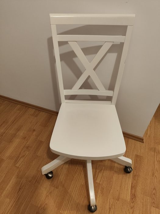 Scaun rotativ lemn masiv Knox Swivel desk chair