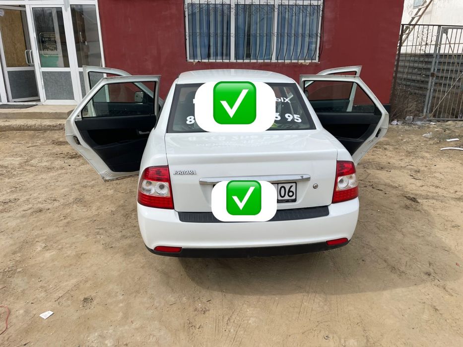 Разбор приора 2170 казах учет