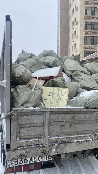 Вывоз мусора Газель с грузчиками