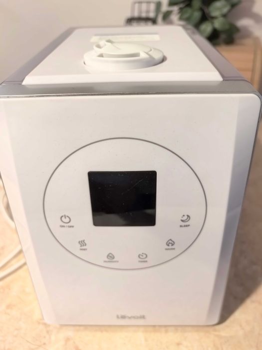 Umidificator de Aer LEVOIT LV600S SMART HYBRID WI-FI Ultrasonic Rezervor 6l Super Silentios Aromaterapie Functie AUTO, Autonomie 50 Ore