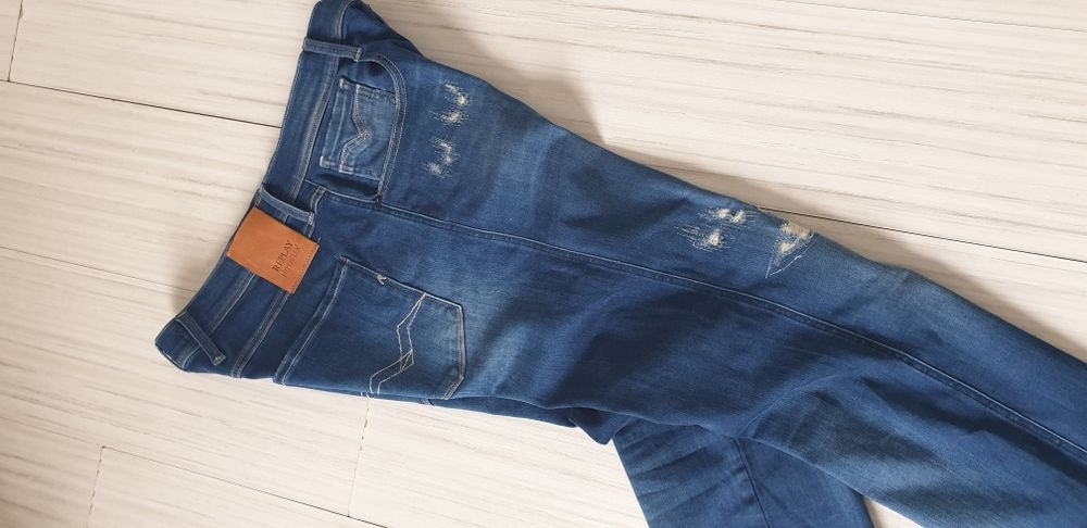 Replay Milano Anbass  Slim Fit  33/34 НОВО! ОРИГИНАЛ Мъжки Дънки!