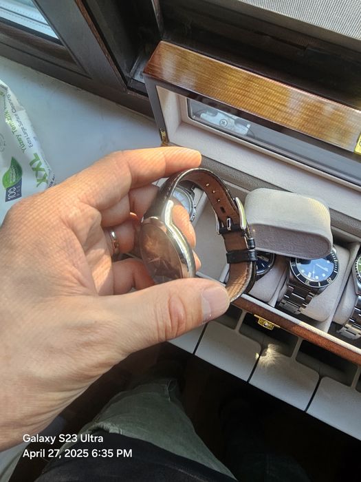 Ceas Armani bratara piele