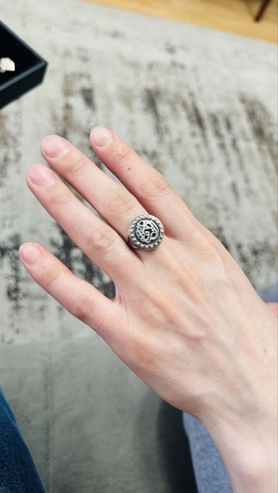 Кольцо серебро 925