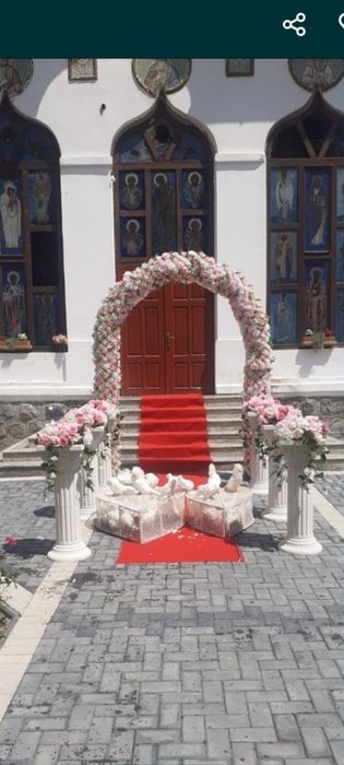 Aranjamente pentru botez cristelniță