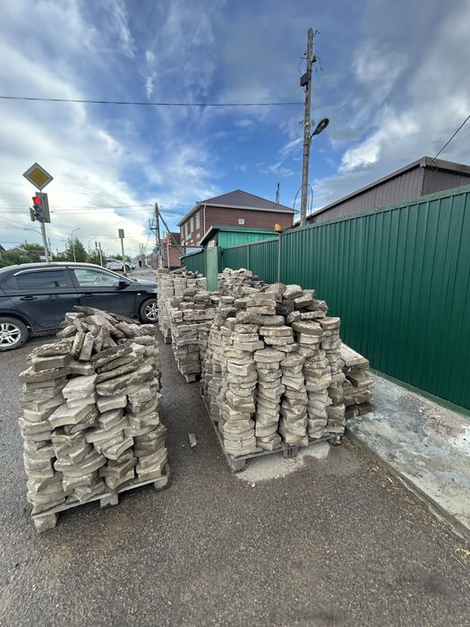 Брусчатка. Б/у. 70 квадратов
