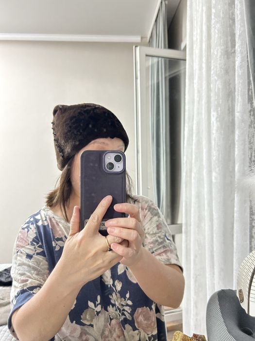 Шапка стриженая норка