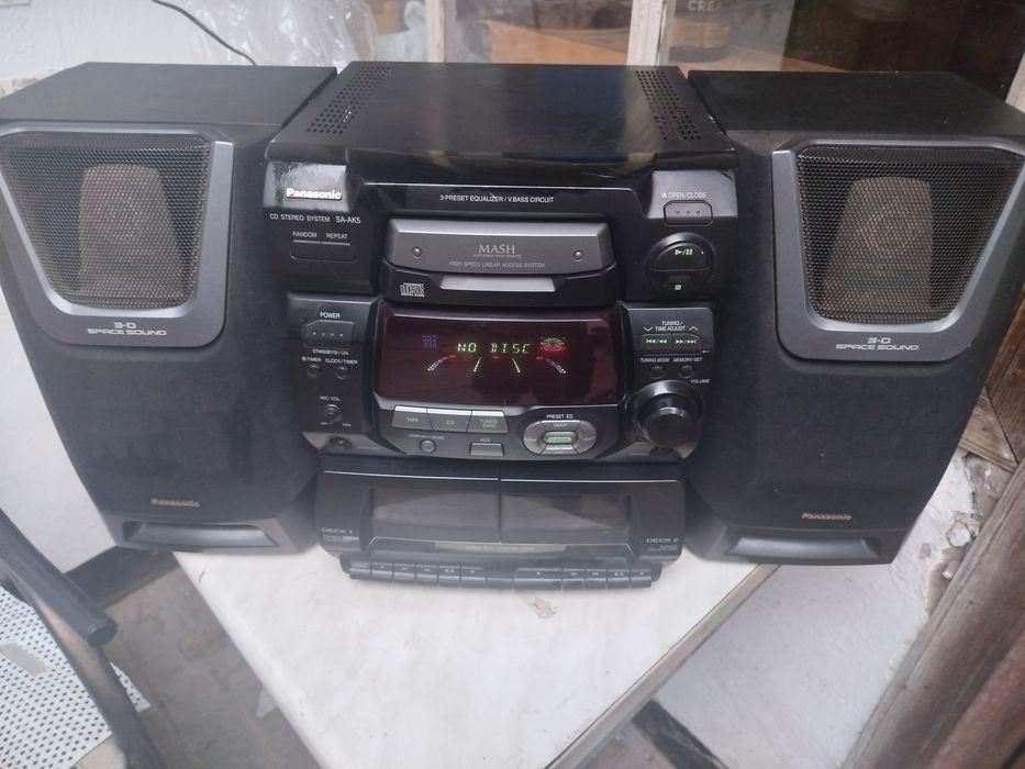 Музыкальный центр Panasonic SA-AK5 (Акустика / AUX)