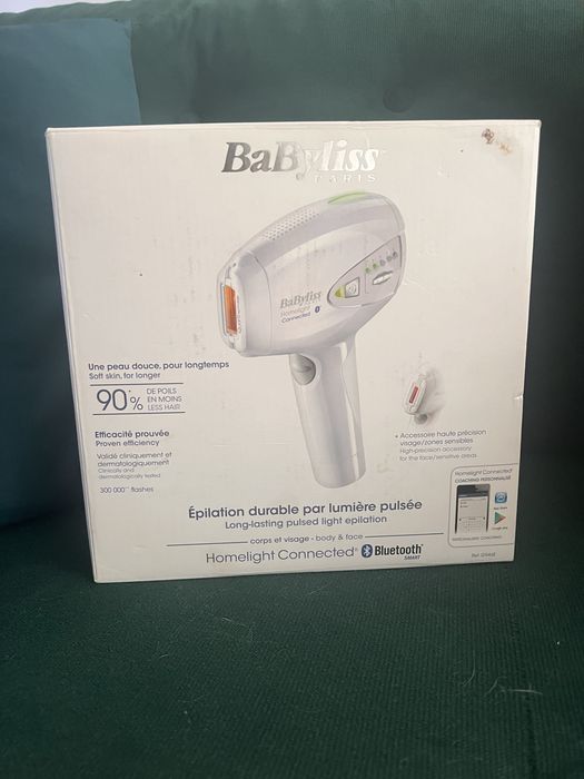Epilator BaByliss IPL homelight G946e bluetooth inclus