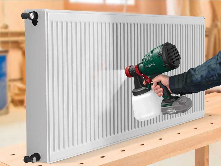 Pistol de vopsit fără fir PARKSIDE 20 V PFSA 20-Li B2 X20V vopsea bate